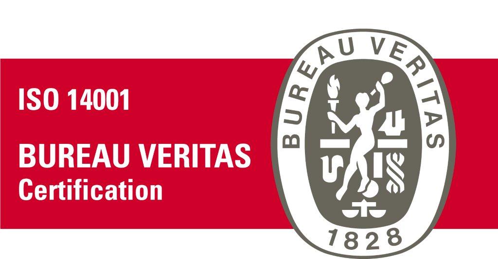 Certification Bureau Veritas ISO 14001